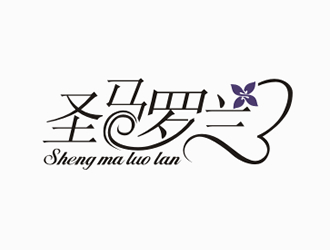 廖燕峰的圣馬羅蘭極品婚紗禮服logo設計