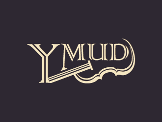 周金進的YMUD 吉他 樂器logo設計