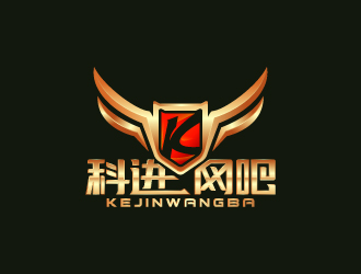 網吧logo設計 科進網吧logo設計