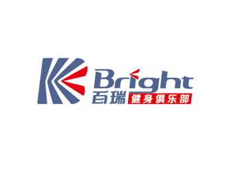 周國強的百瑞 Bright 健身俱樂部logo設計