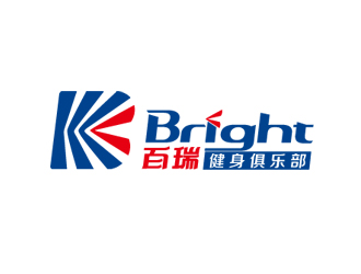 周國強的百瑞 Bright 健身俱樂部logo設計