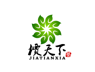 槚天下茶館茶莊logo設計