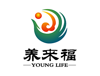 白冰的養(yǎng)來福瘦身工作室logo設(shè)計