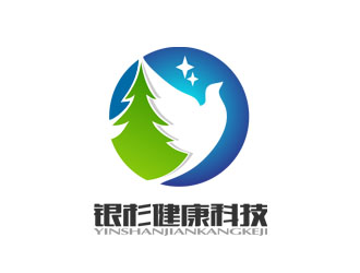 郭慶忠的銀杉健康科技logo設計