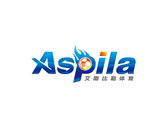 周金進的aspila 體育經紀公司logo設計