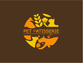 Ze的Pet Patisserie 蛋糕店logo設計