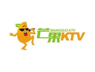 芒果KTVlogo設計