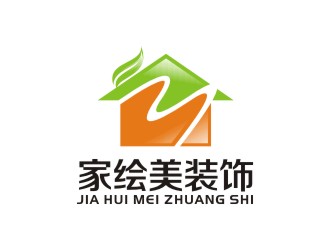 李泉輝的家繪美裝飾logo設計