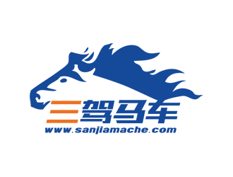 廖燕峰的三駕馬車logo設計