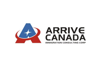 湯云方的ARRIVE CANADA IMMIGRATION CONSULTING CORP.logo設計