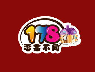 178零舍不同-進(jìn)口零食店logologo設(shè)計