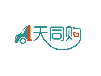 壹天同購logo設計