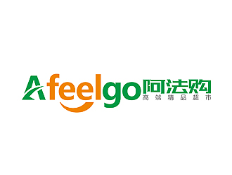 趙鵬的a feel go 阿法購logo設計