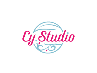 周金進的CY.Studio 永生花店logo設計