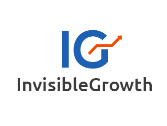 invisiblegrowth 隱形增長logo設計