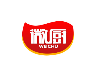 吳曉偉的陜西微廚餐飲管理有限公司logo設(shè)計(jì)