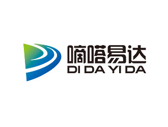 鐘炬的嘀嗒易達(dá) 物流電商標(biāo)志logo設(shè)計(jì)