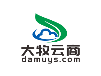 湯儒娟的大牧云商 logo設計logo設計