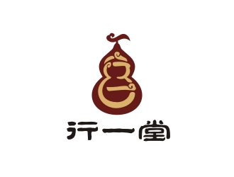 山東行一堂中醫(yī)健康服務(wù)有限公司logo設(shè)計(jì)