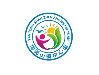 曾翼的磐石市煙筒山鎮中心幼兒園logo設計