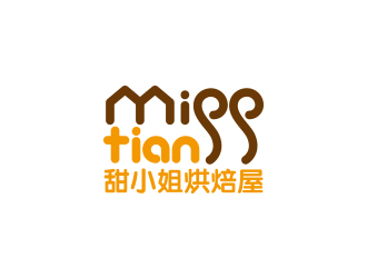 馮國輝的甜小姐烘焙屋logo設計