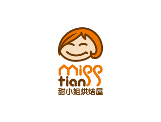 馮國輝的甜小姐烘焙屋logo設計