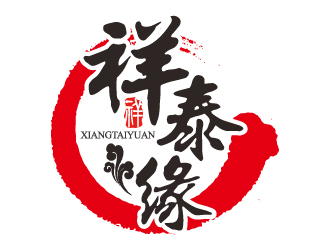 葉美寶的祥泰緣水餃店logologo設計