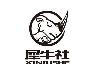 孫金澤的犀牛社戶外越野自駕游車友會俱樂部logologo設計