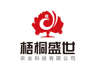 鐘炬的梧桐公社logo設計