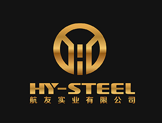 潘樂的航友鋼鐵貿易有限公司logo設計