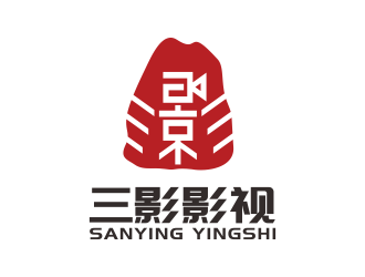 青島三影文化傳媒有限公司logo設(shè)計