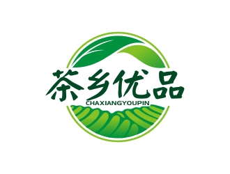 曾翼的茶鄉(xiāng)優(yōu)品農(nóng)產(chǎn)品logo設(shè)計(jì)