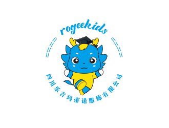 孫金澤的四川樂吉瑪帝諾服飾有限公司/ROGEEKIDSlogo設計