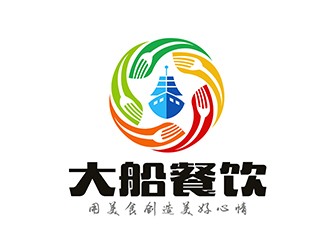 潘樂的大船餐飲（公司名稱：寧波大船餐飲管理有限公司）logo設計