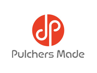 鐘炬的Pulchers Made英文線條日用品品牌logologo設(shè)計(jì)