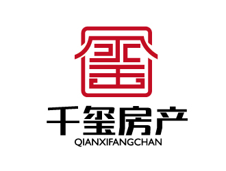 趙軍的千璽房產公司logologo設計