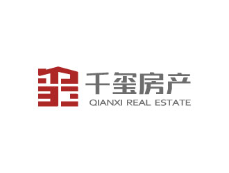 張曉明的千璽房產公司logologo設計