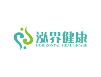 曾翼的泓界健康logo設計