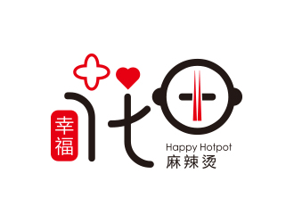 孫金澤的幸福花田麻辣燙 （Happy Hotpot）logo設計