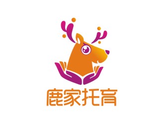 朝鹿之家小學生課外學習logo設計logo設計