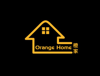 朱紅娟的橙家 Orange Homelogo設計