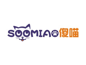 SOOMIAO 傻喵兒童標志設計logo設計