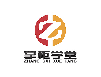 彭波的掌柜學堂logo設計