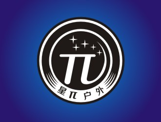 李泉輝的星π戶外logo設計