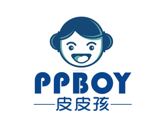 李正東的皮皮孩 ppb0y童鞋童裝商標設計logo設計