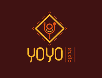 朱紅娟的YOYO.studiologo設(shè)計