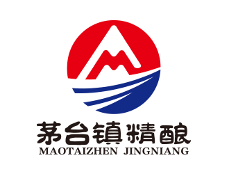 茅臺鎮精釀白酒商標設計logo設計