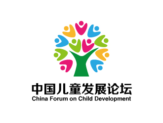 張俊的中國兒童發展論壇 China Forum on Child Developmentlogo設計