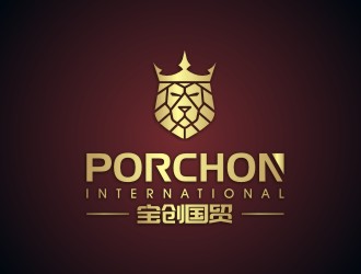 陳國偉的PORCHON INTERNATIONAL 寶創國貿logo設計