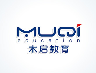 木啟教育logo設計logo設計